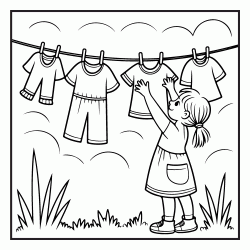 Girly - Spring 6 coloring
