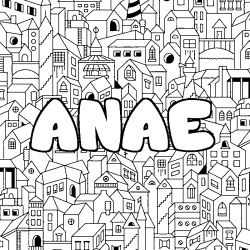 ANAE - City background coloring