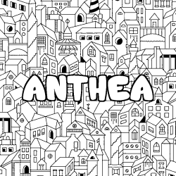 ANTHEA - City background coloring