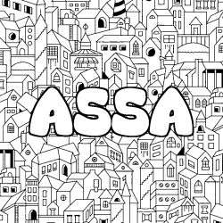 ASSA - City background coloring