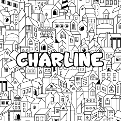 CHARLINE - City background coloring
