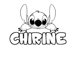 CHIRINE - Stitch background coloring
