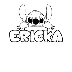 ERICKA - Stitch background coloring