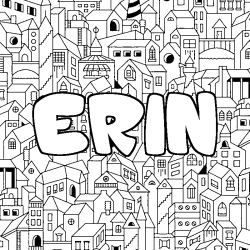 ERIN - City background coloring