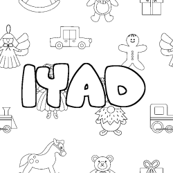 IYAD - Toys background coloring