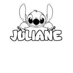 JULIANE - Stitch background coloring
