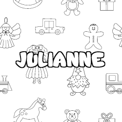 JULIANNE - Toys background coloring