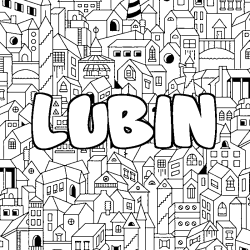 LUBIN - City background coloring