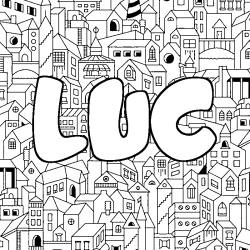 LUC - City background coloring