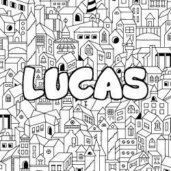 LUCAS - City background coloring