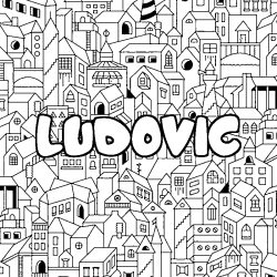 LUDOVIC - City background coloring