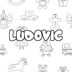 LUDOVIC - Toys background coloring