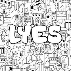 LYES - City background coloring