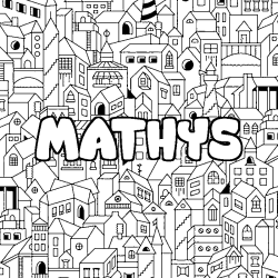MATHYS - City background coloring