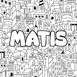 MATIS - City background coloring