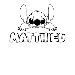 MATTHIEU - Stitch background coloring