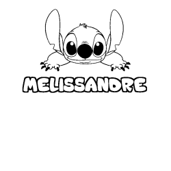 MELISSANDRE - Stitch background coloring