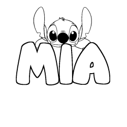 MIA - Stitch background coloring