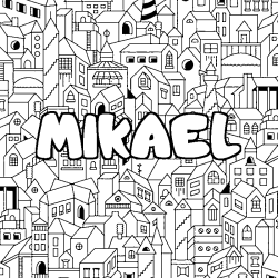 MIKAEL - City background coloring