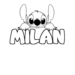 MILAN - Stitch background coloring