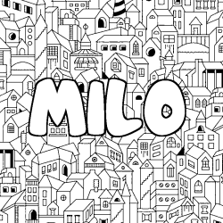 MILO - City background coloring