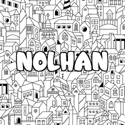 NOLHAN - City background coloring