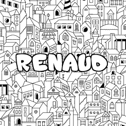 RENAUD - City background coloring