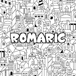 ROMARIC - City background coloring