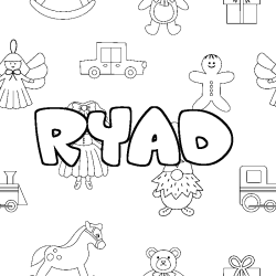 RYAD - Toys background coloring