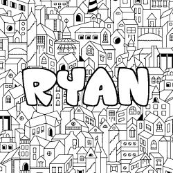 RYAN - City background coloring