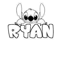 RYAN - Stitch background coloring