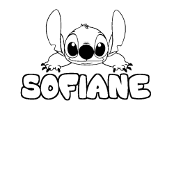 SOFIANE - Stitch background coloring
