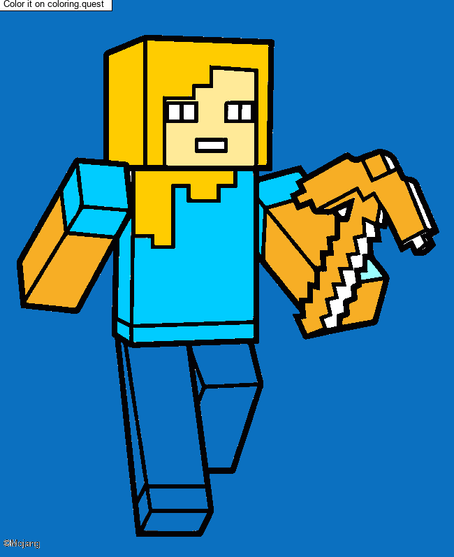 Alex Minecraft by a guest